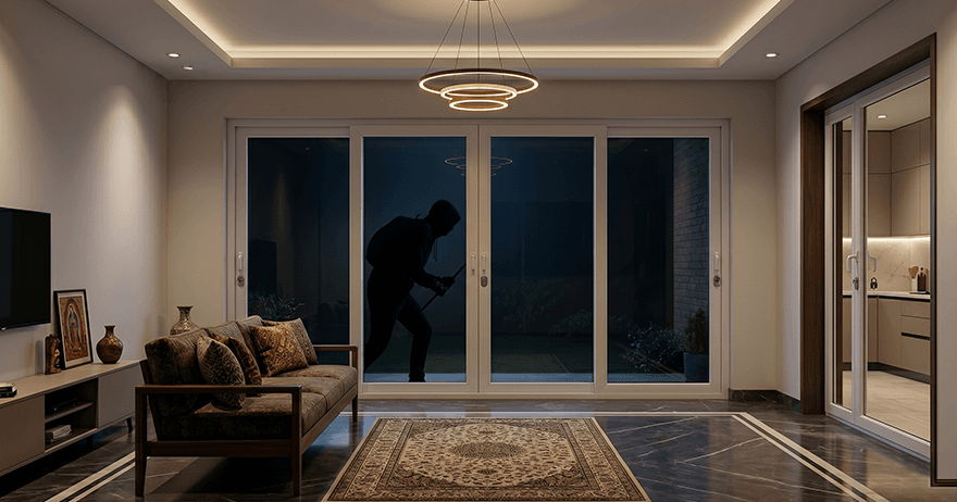 are upvc windows safe against theft