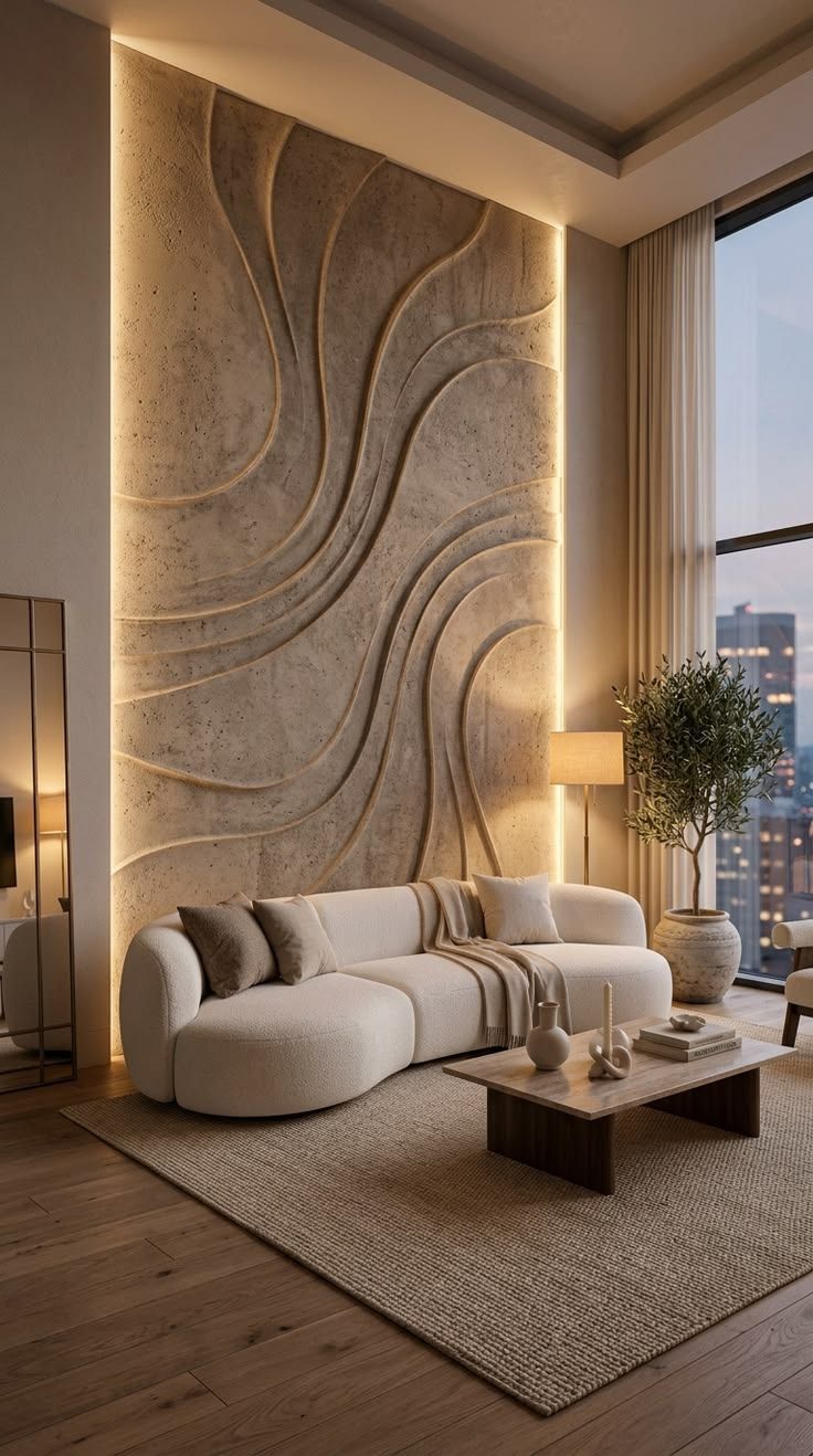 3D Wall Texture Panels