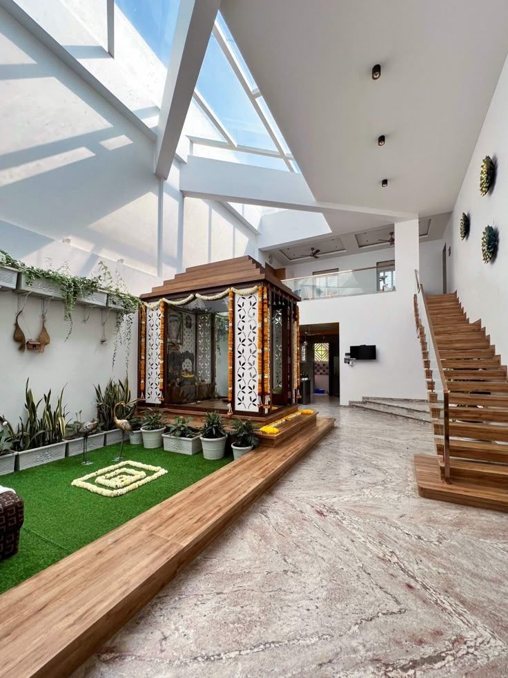 Ideal Location for a Pooja Room in Different House Layouts