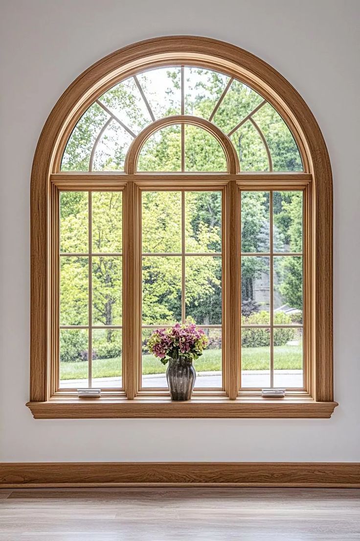 Arch Window Combined With Top Hung Typology 