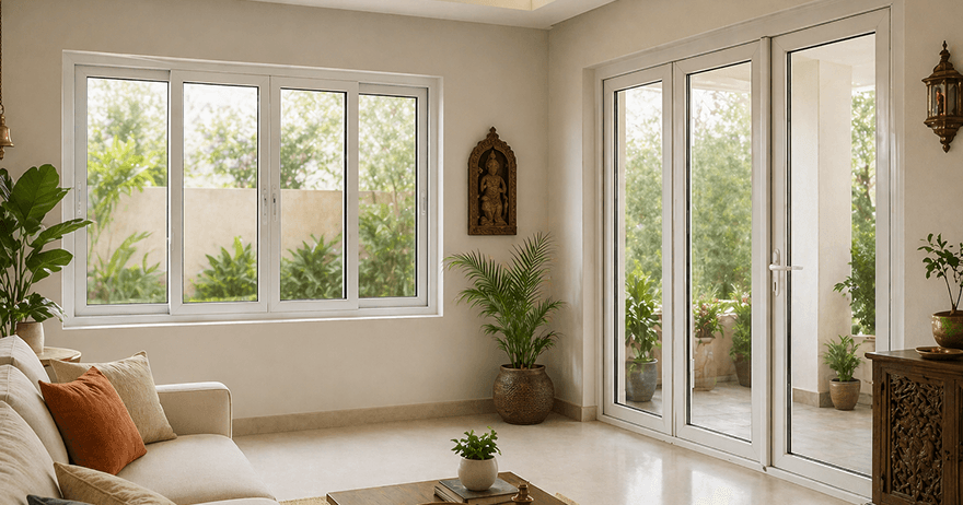 Cover image for Top uPVC Windows and Doors Brands in India (2026) – Quality & Warranty Guide