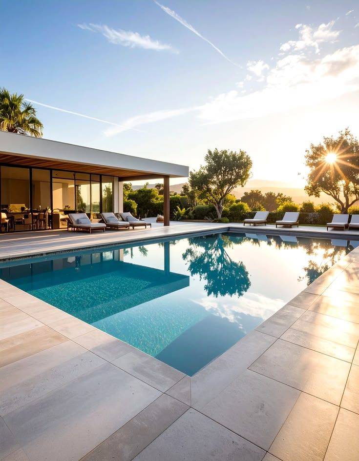 Concrete Pool Deck Ideas