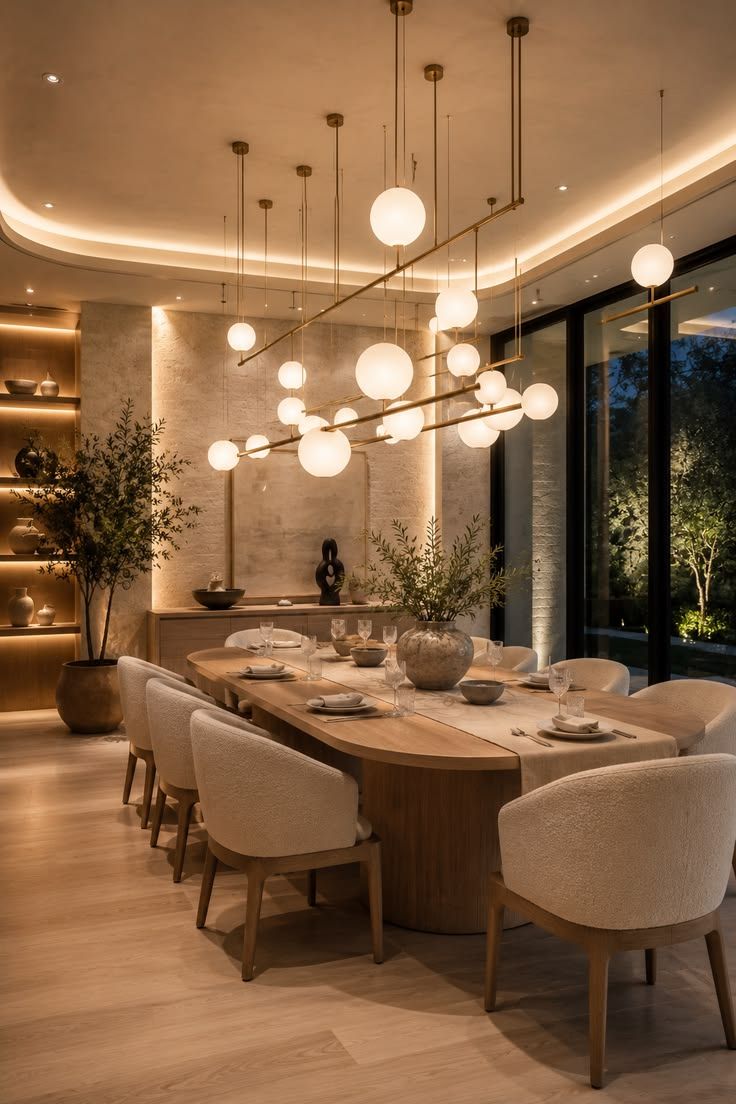 Dining Room Lighting Ideas for a Warm and Inviting Ambience