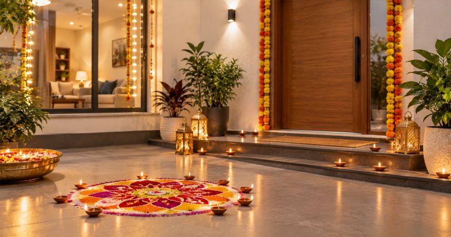 Diwali home decoration ideas
