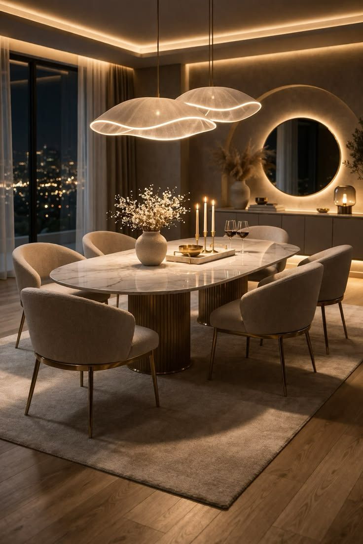 Luxury Dining Room Ideas for an Elegant Look   Drag