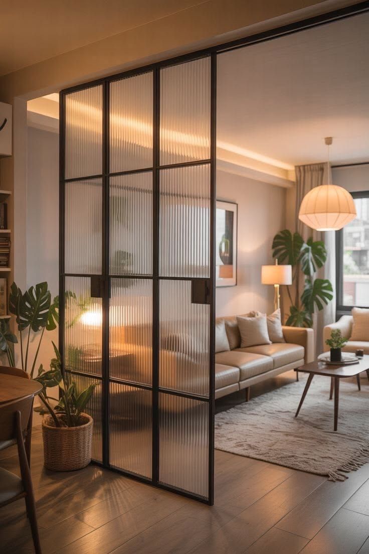 Modern Glass Partition Wall Ideas