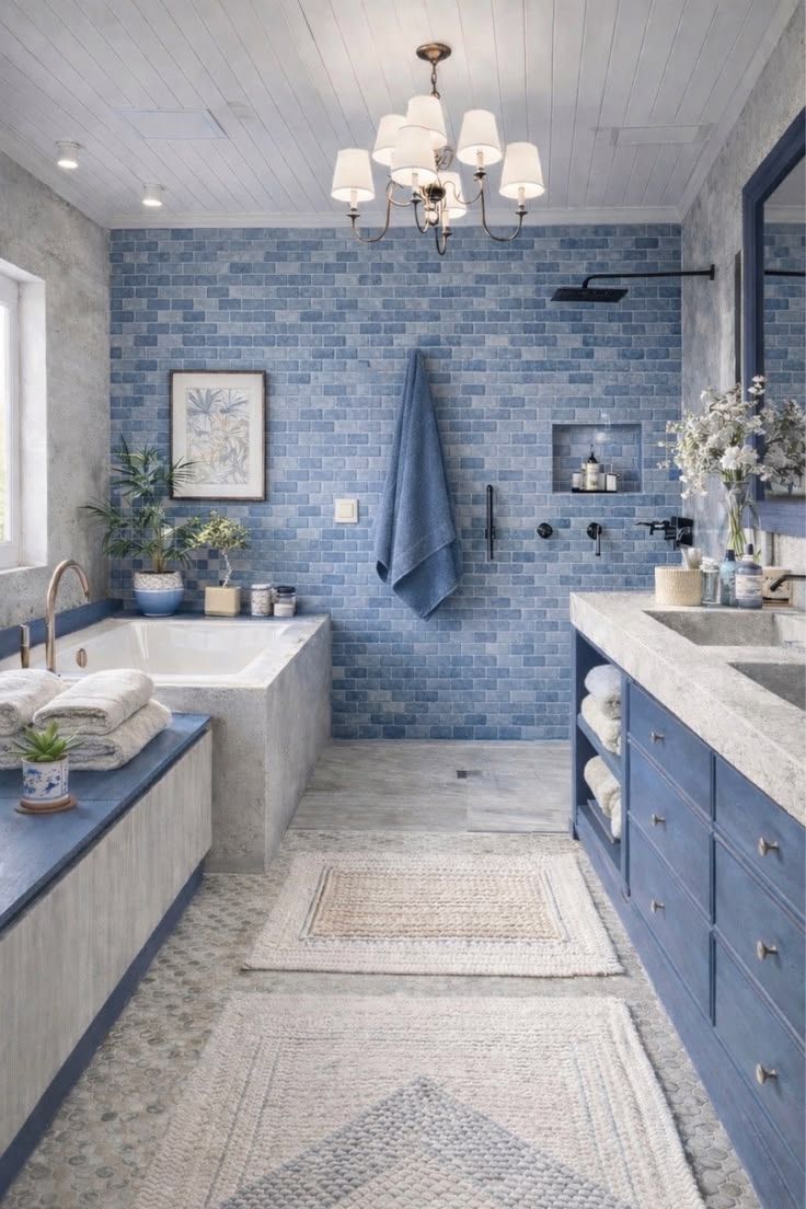 Modern walk-in shower 1