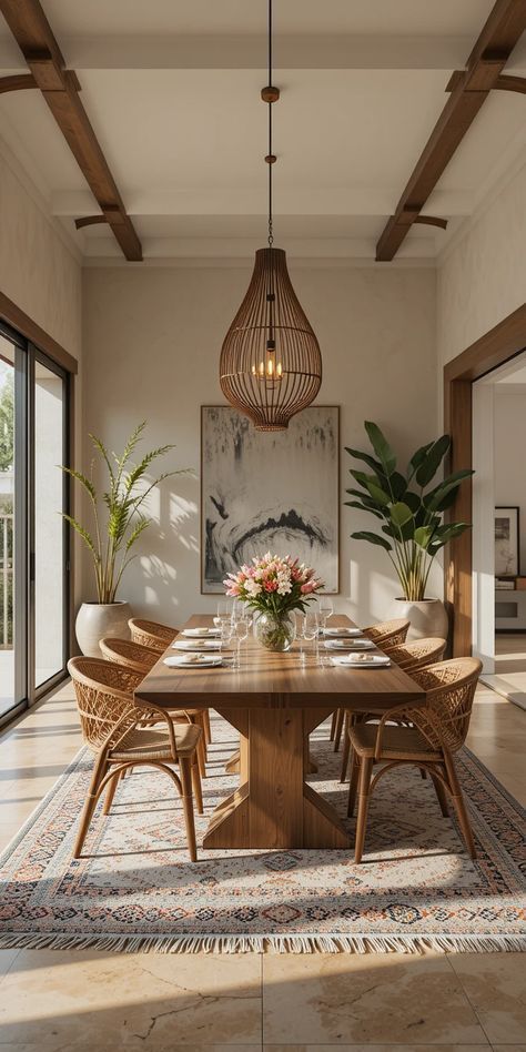 Open-Plan Dining Room Ideas for Modern Homes