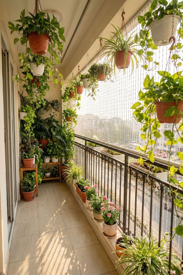 Small Apartment Balcony Garden Ideas