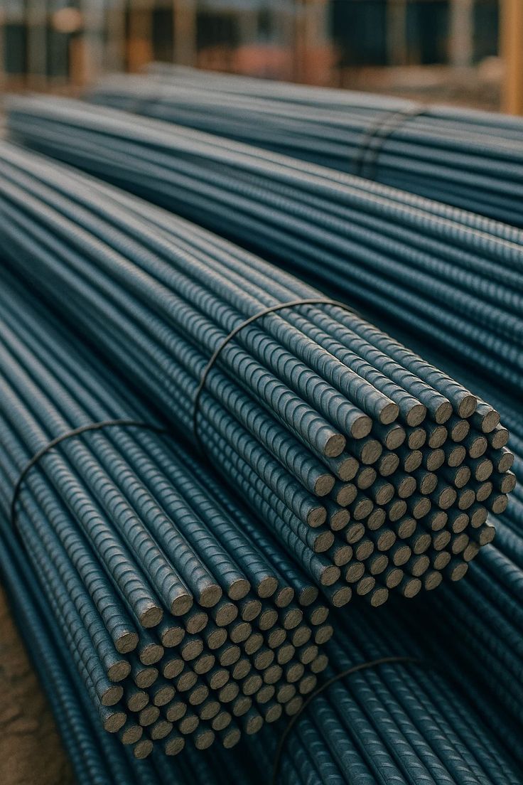 TMT steel bars