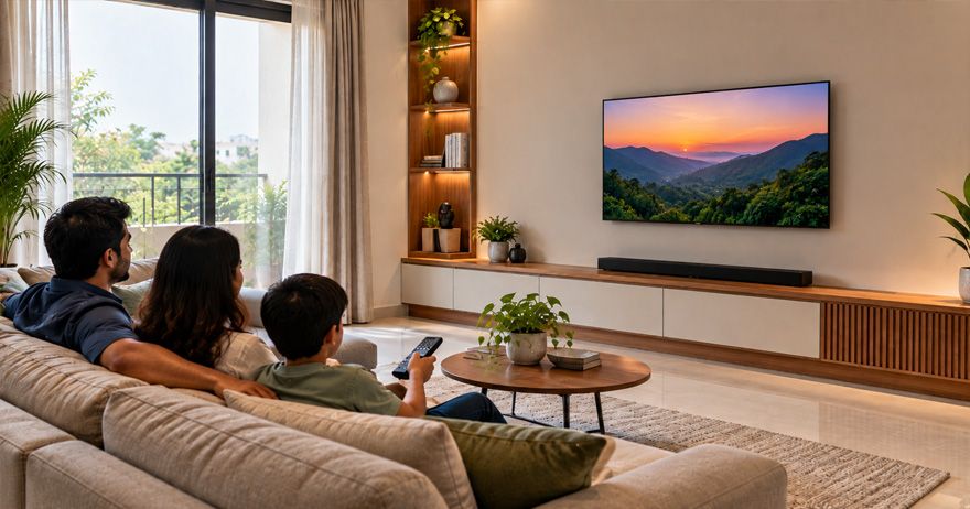 TV size for viewing distance