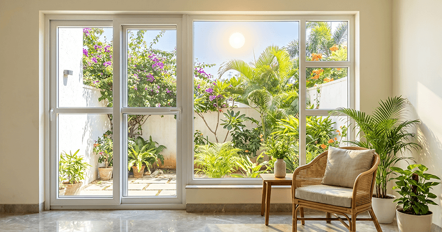 uPVC Windows for Summer in India – Best Heat-Resistant Options (2026 Guide)