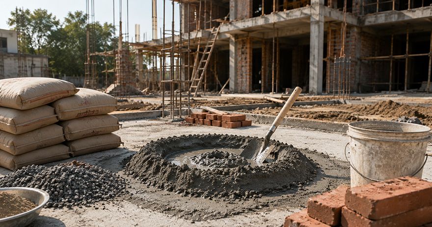 Cover image for Cement Quantity Calculation Explained: Formula, Methods & Examples