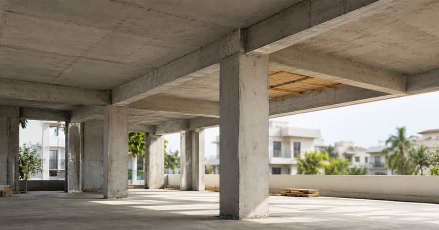 beams and columns