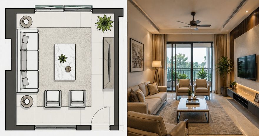 Cover image for Living Room Layout Mistakes to Avoid for a Stylish & Functional Space