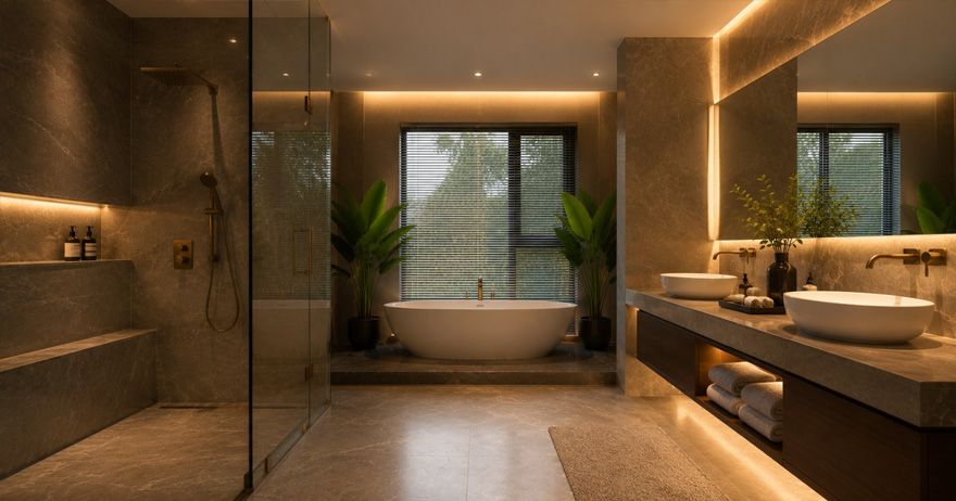 luxury bathroom design ideas