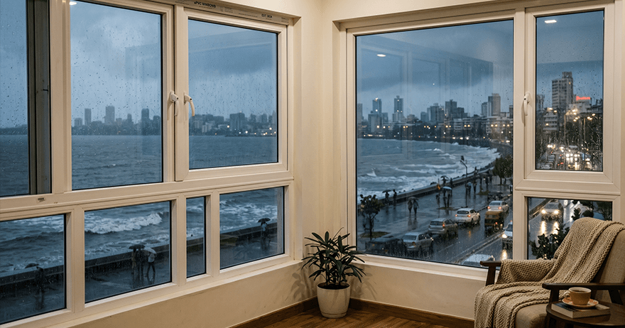 Cover image for Best uPVC Windows for Mumbai Homes: Monsoon, Coastal & Noise Protection Guide