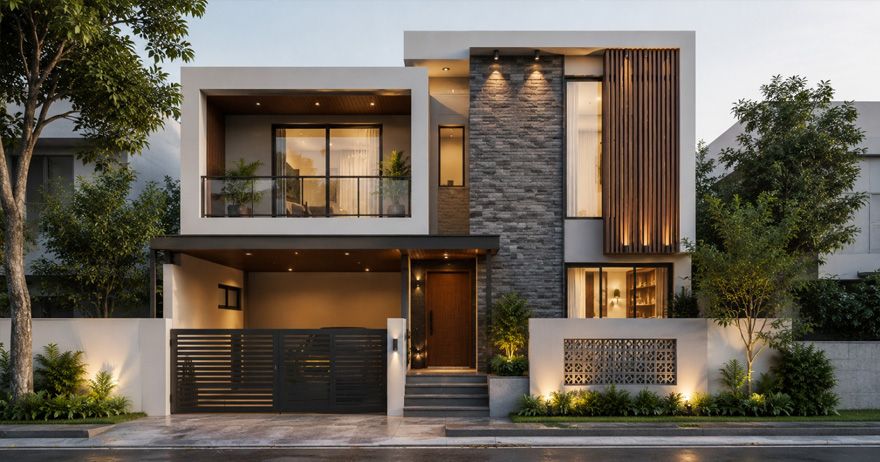 Cover image for Top House Elevation Design Trends for Modern Indian Homes (2026)