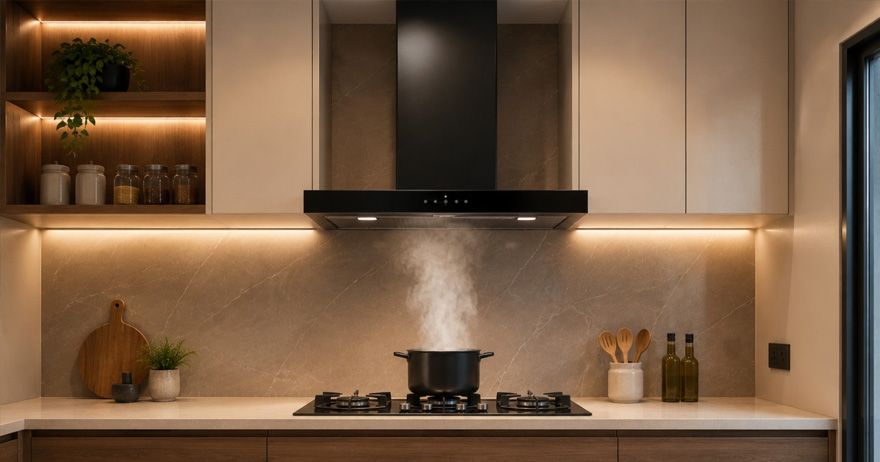 Cover image for Kitchen Chimney Design: Types, Benefits & How to Choose the Right One
