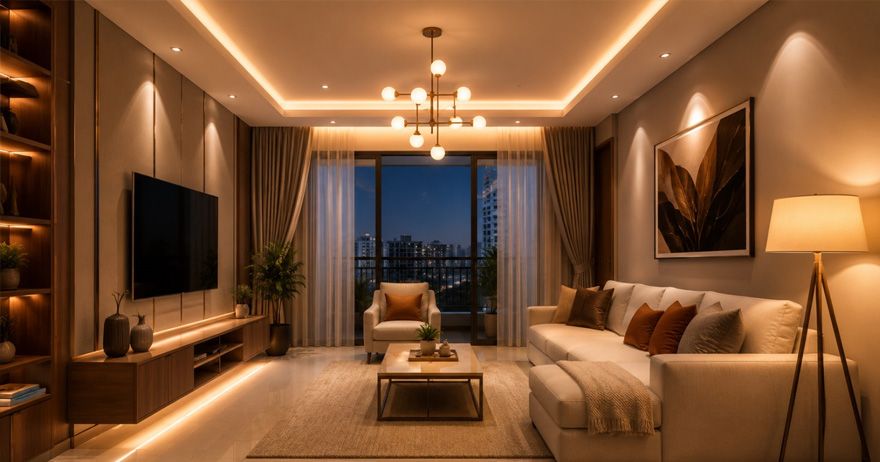 living room lighting ideas