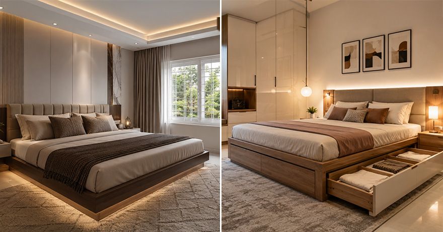 Cover image for Best Bed Designs for Modern Homes: Stylish & Space-Saving Ideas (2026)