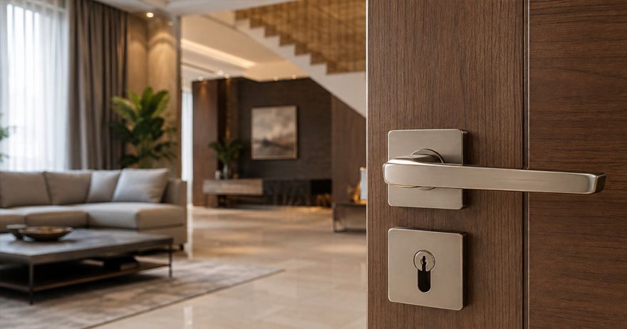 Cover image for 10 Modern Door Handle Designs to Elevate Your Home Interiors