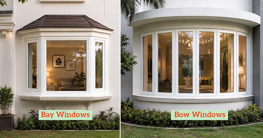 bay windows vs bow windows