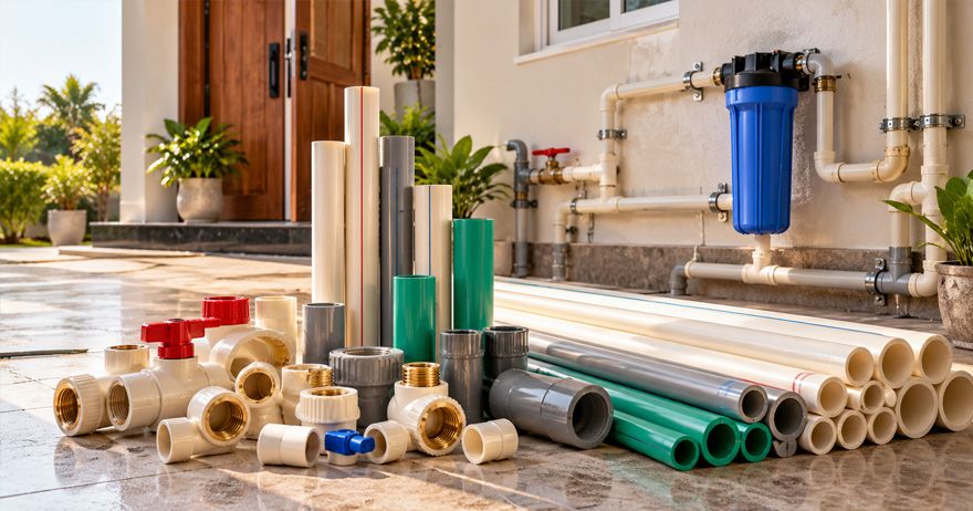 Cover image for Best Water Pipes for Home: CPVC, UPVC & PPR Types Compared