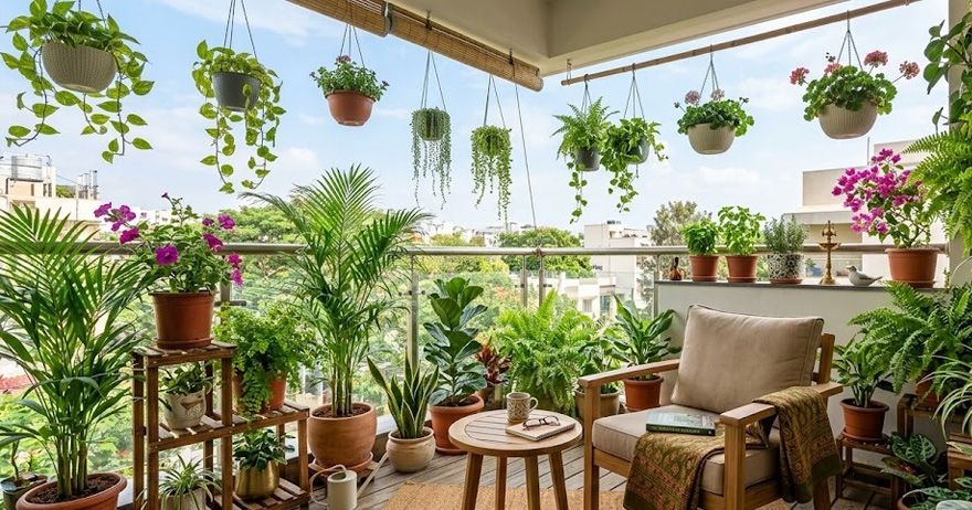 Cover image for Turn Your Balcony into a Green Paradise: 20 Easy & Beautiful Ideas