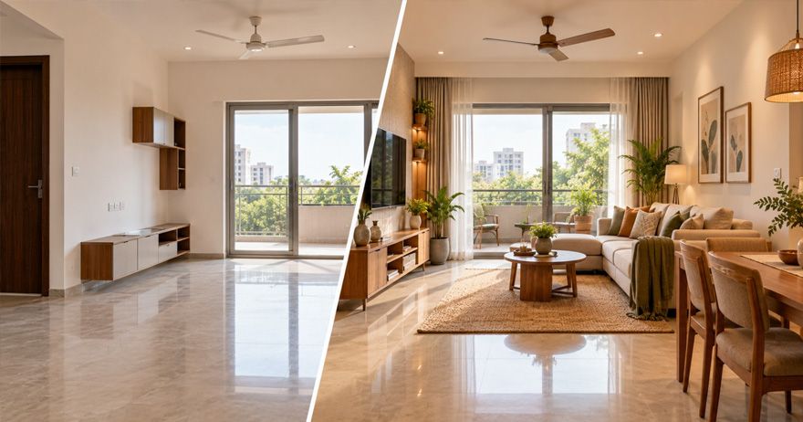 Cover image for Semi-Furnished vs Fully Furnished House: Which Offers Better Value?