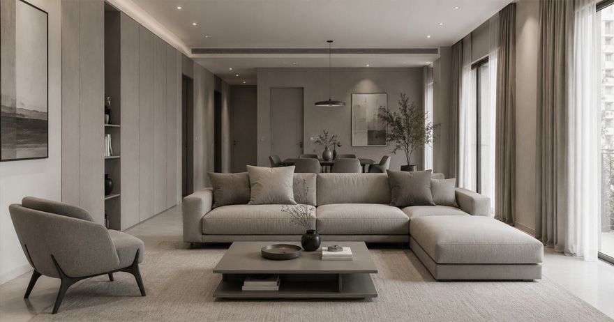 Cover image for 20 Monochrome Home Design Ideas for Modern Indian Homes