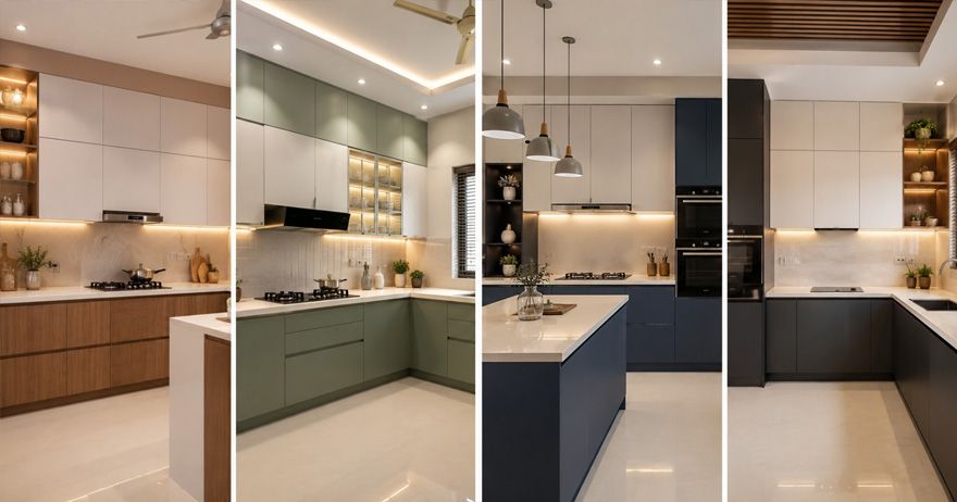 Cover image for 20 Two-Tone Kitchen Colour Combination Ideas for Modern Homes