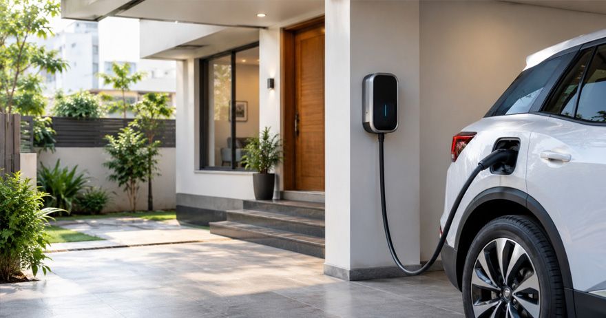 home EV charger installation