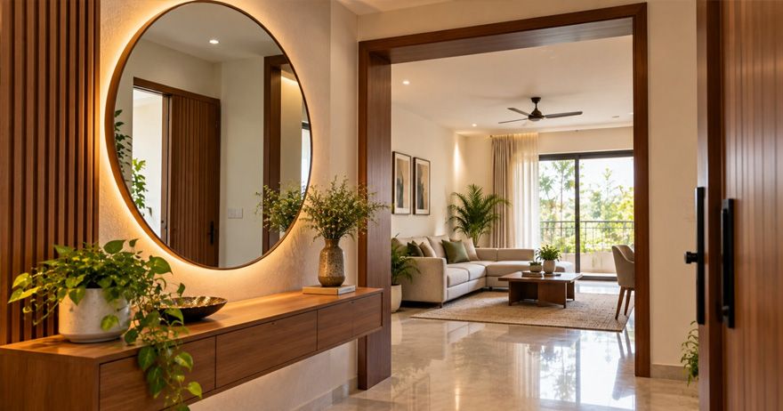 Cover image for Mirror Design & Placement Ideas for Indian Homes: Stylish Ways to Enhance Your Space