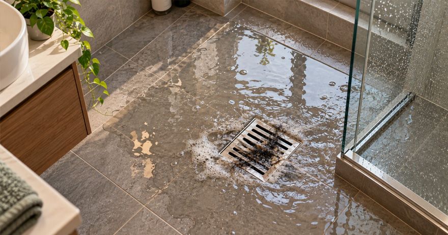 Cover image for Bathroom Drain Blockage: How to Clear It Safely & Prevent Future Clogs