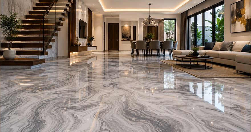 epoxy flooring cost per sq ft in India