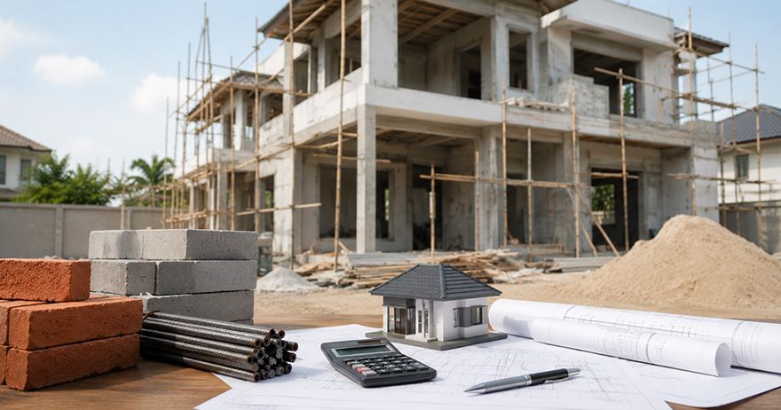 cost of building a house in India