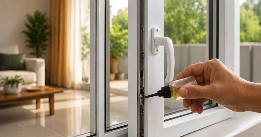 window and door hardware maintenance