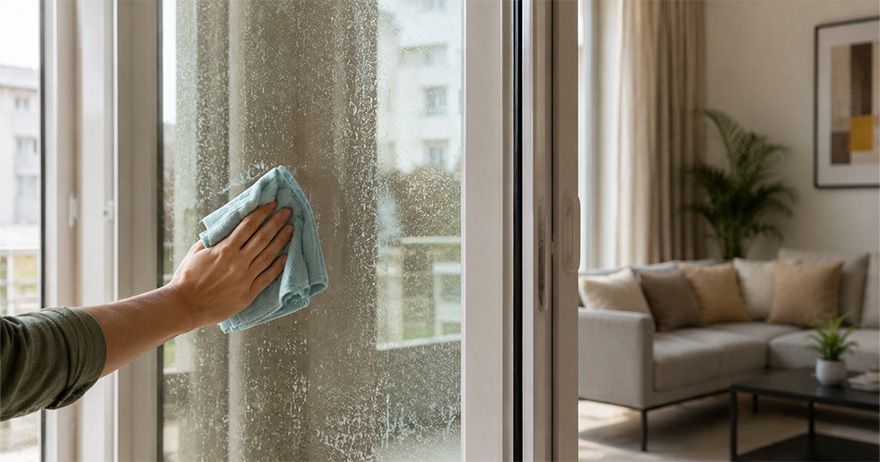 Cover image for How to Remove Hard Water Stains on Glass: Causes, DIY Fixes & Prevention