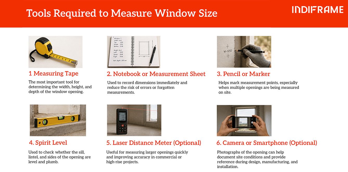window measurement