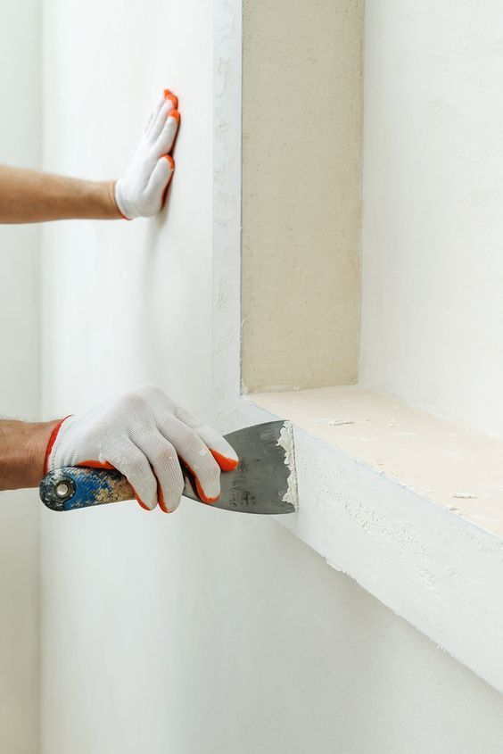 plastering work