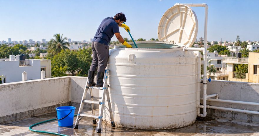 Cover image for How to Clean a Water Tank at Home: Step-by-Step Guide for Safe Water