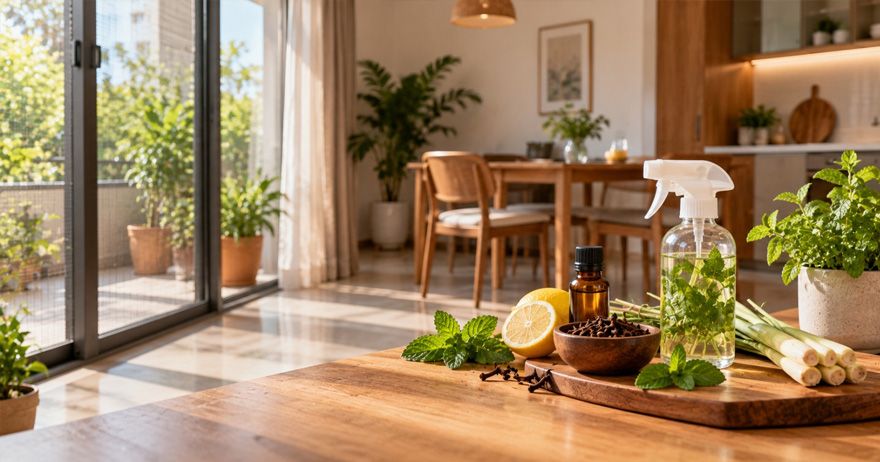 natural ways to get rid of insects at home
