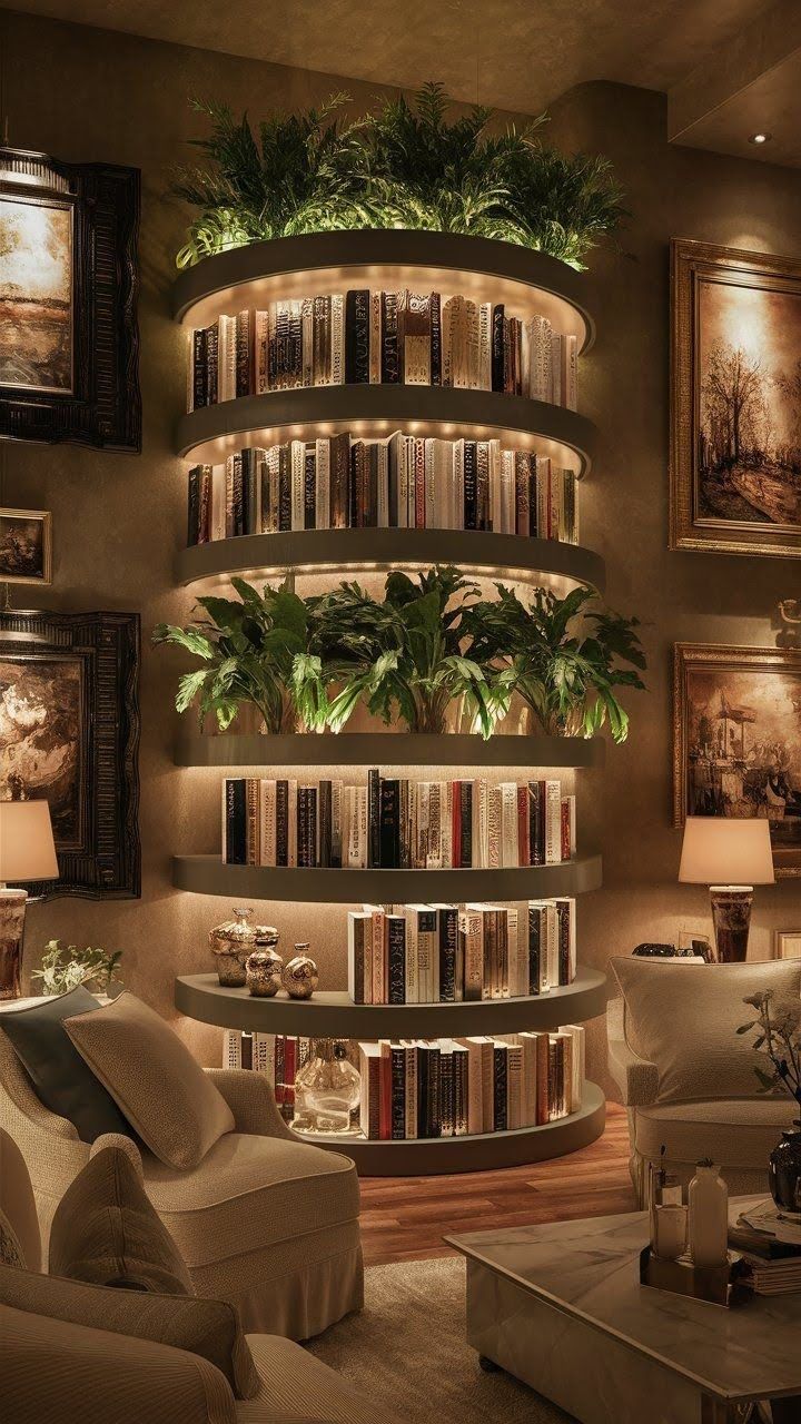 modern bookshelf design ideas