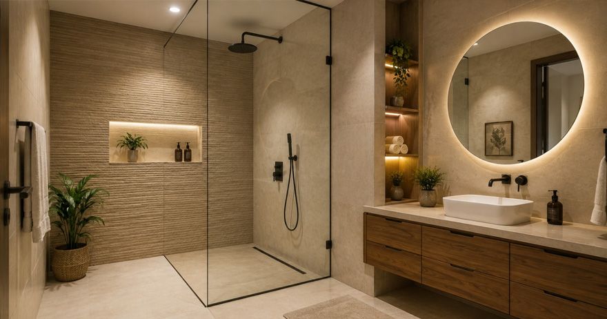 walk-in shower design ideas