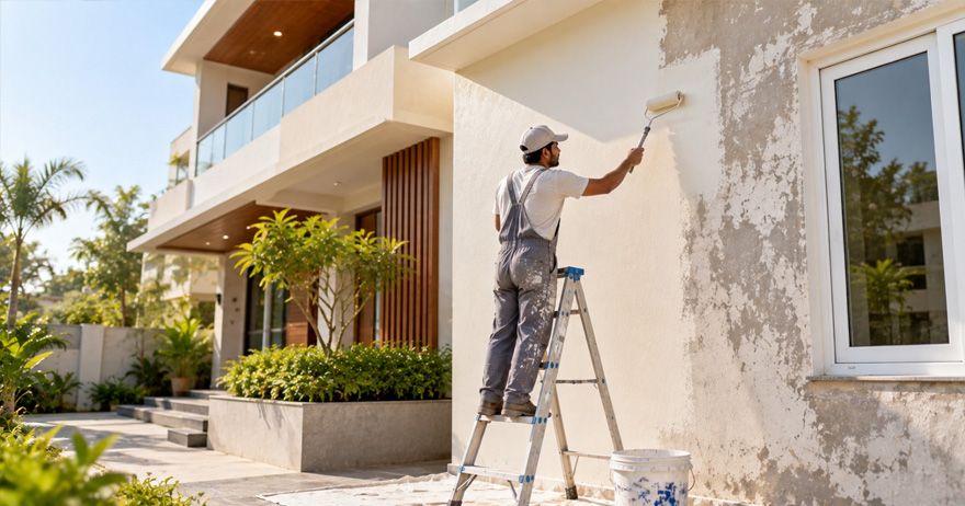when to repaint your home